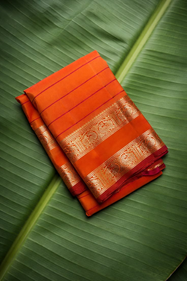 Pure Kanjivaram Silk Saree in Bottle Green with Rani Pink Border